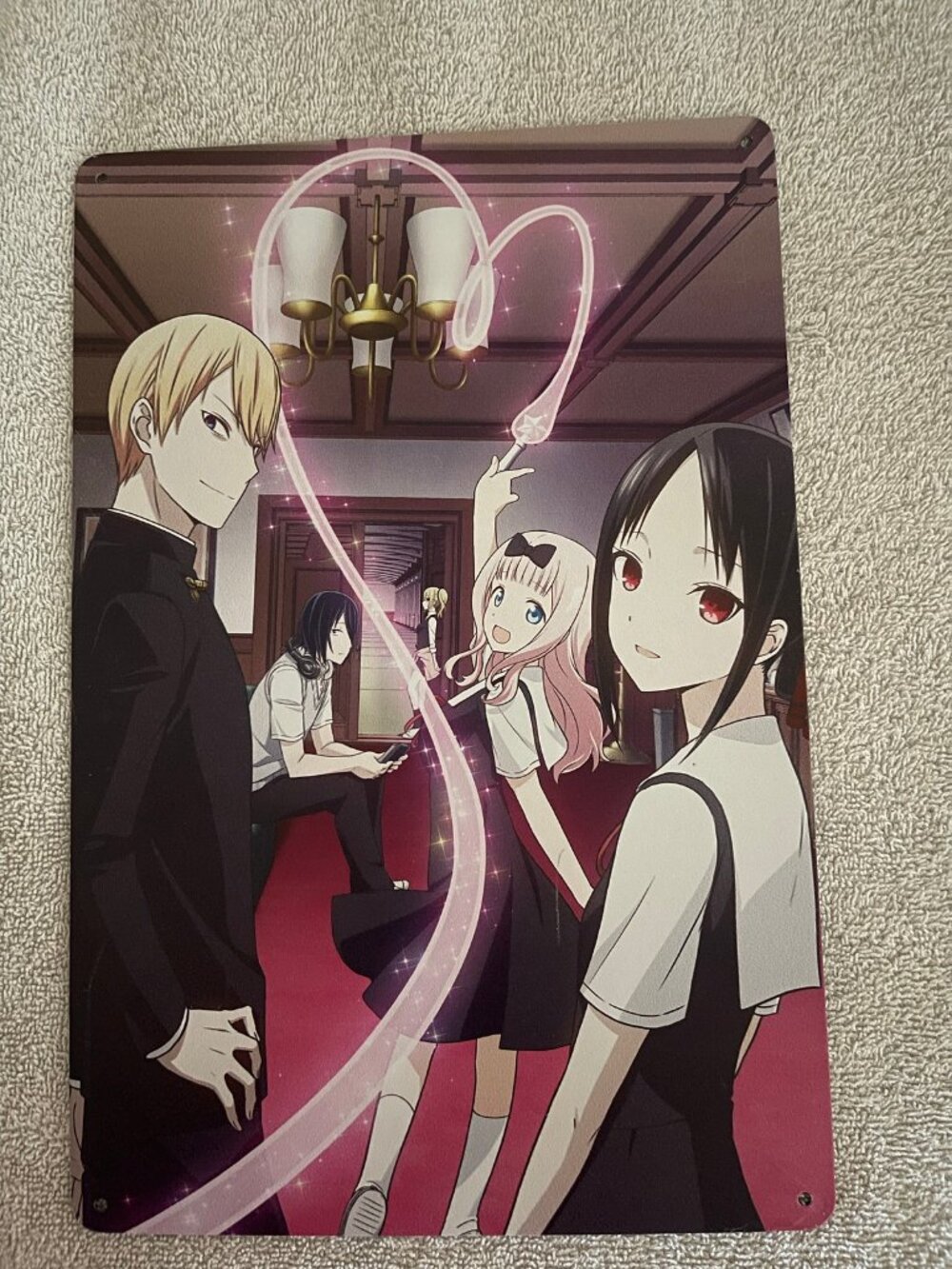 Kaguya-Sama Love Is War Aimee Metal Wall  Art Decor